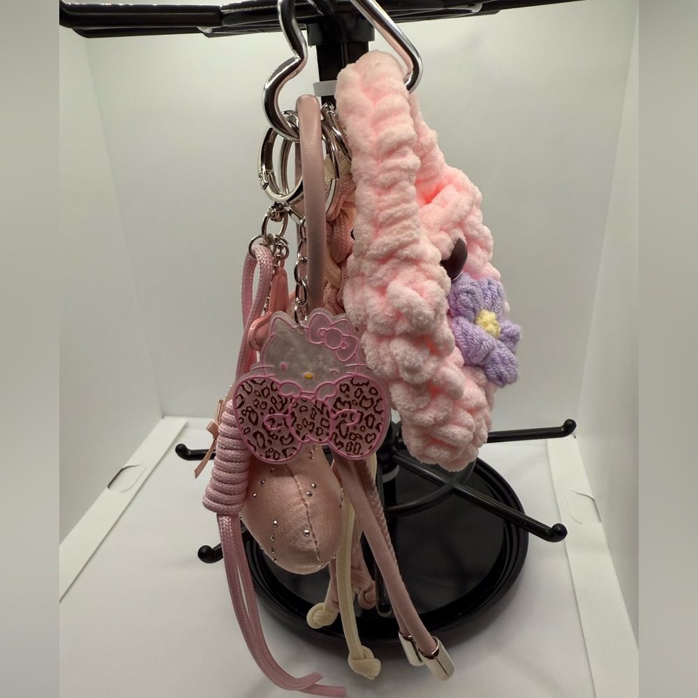 Pink Handbag/Phone Charms